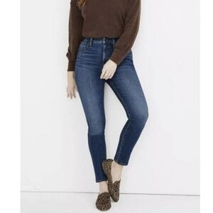 Madewell 10" High-Rise Skinny Jeans - Size 29